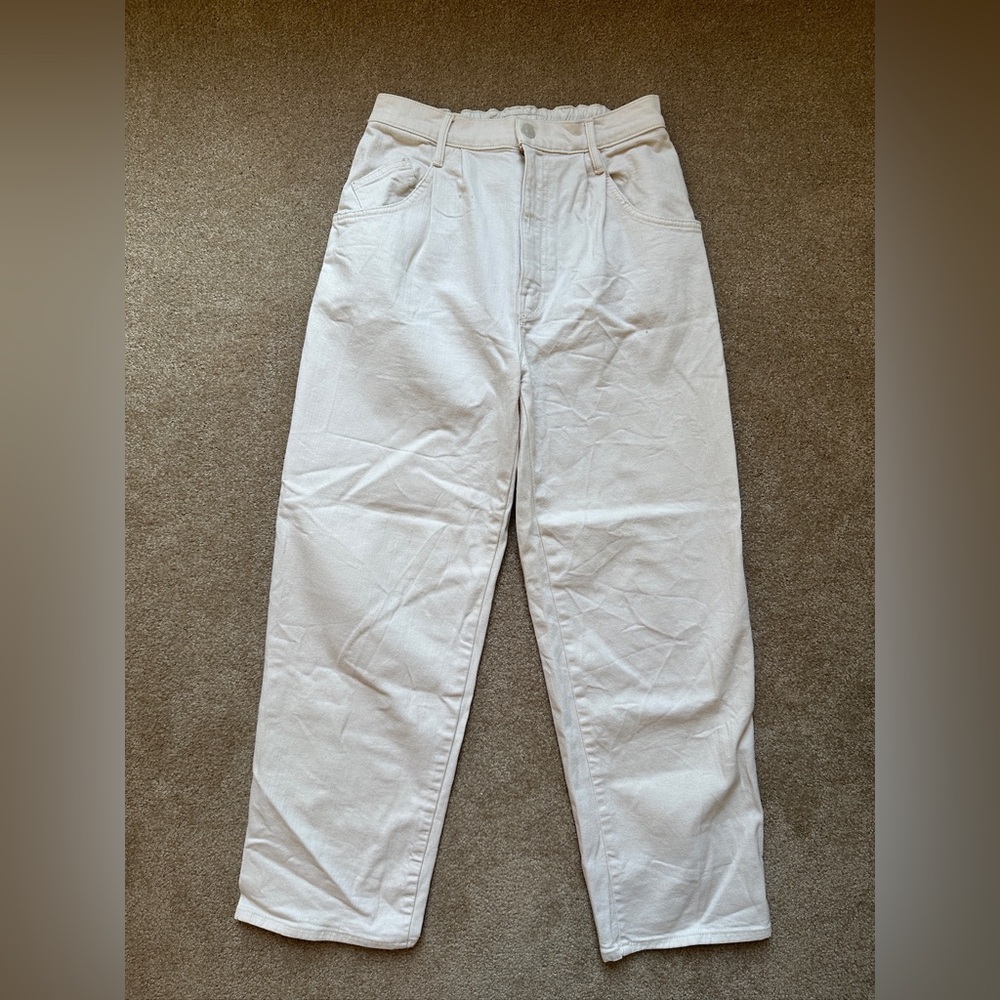 MOTHER Pleated Jean - Picture 4 of 9